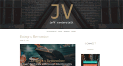 Desktop Screenshot of jeffvanderstelt.com