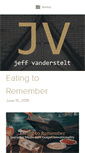 Mobile Screenshot of jeffvanderstelt.com